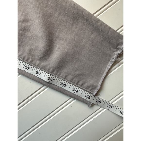 Velvet by Graham & Spencer Gray Skinny Jean with Distressed Hem Size 27 - Picture 6 of 9